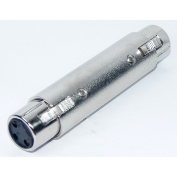 Adattatore Cannon XLR doppia presa XRL Femmina in metallo