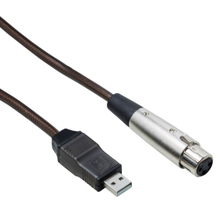 INTERFACCIA Audio USB per collegare Microfono al PC, Bespeco