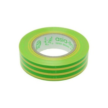 1-10 Rotoli Giallo/Verde VDE Nastro Isolante Elettrici Adesivo PVC 15mm x  10