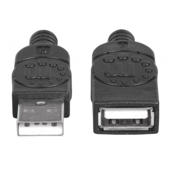 Cavo Prolunga USB mt 1,8 Tipo A/A 2.0 PC Stampante scanner hi-Speed