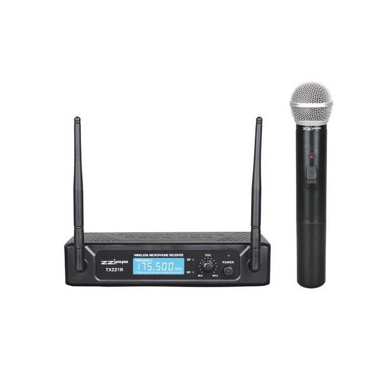 ZZIPP TXZZ201 Radiomicrofono a Gelato VHF per voce e canto