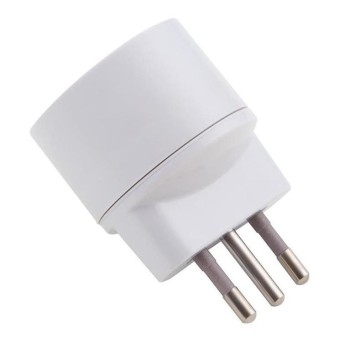 Adattatore riduttore, da Presa Shuko Tedesca a Spina piccola 10A Italiana