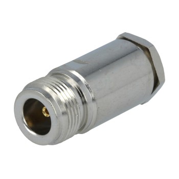 Spina volante N, ad Avvitare 50 Ohm per cavo RG8