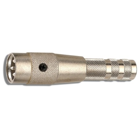 Adattatore da Cannon XLR maschio, a presa jack mono 6,3 in Metallo