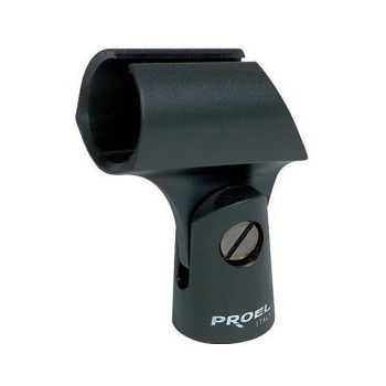 PROEL Supporto per microfono diametro 22-26 mm APM20, Clip Pinza flessibile