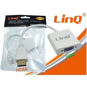 Cavo Adattatore Convertitore HD da HDMI Maschio a VGA Femmina Segnale HDTV