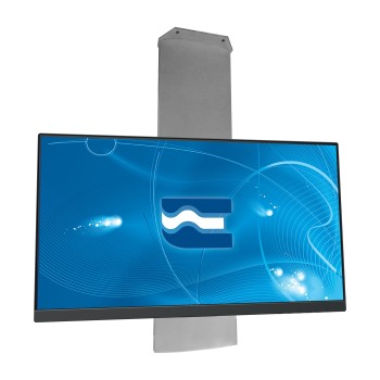 Slide Ceiling, Supporto a soffitto per uno o più monitor fino a 95", grigio Euromet