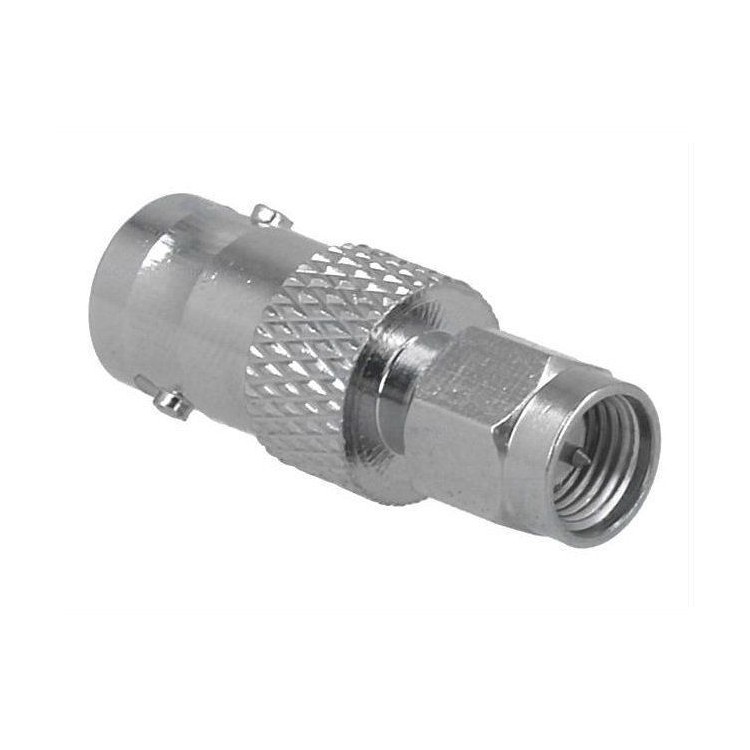 Adattatore BNC femmina, SMA maschio, per antenna RF