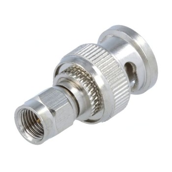 Adattatore SMA BNC da SMA maschio a BNC maschio per RF