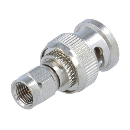 Adattatore SMA BNC da SMA maschio a BNC maschio per RF