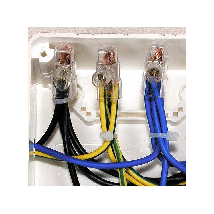 Morsetti Unipolari Arnocanali - 100 Pezzi In Stecche Da 10, Per Cavi 1.5 Mmq, Made Italy - Foto 4