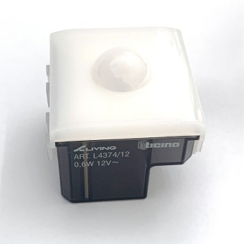 Bticono LIVING Light L4374/12 Lampada di Segnalazione con LED Bianco 12 Vac 0,6W