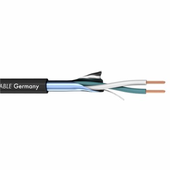 Cavo Microfonico segnale Audio Diam. 3.3 OFC sezione 2 x0,22 mm² Sommer Cable, al metro
