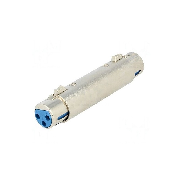 Adattatore presa XLR Femmina, doppia presa XRL