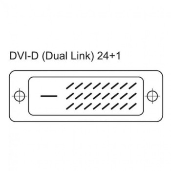 Cavo Monitor DVI digitale M/M Single Link 3m (DVI-D)