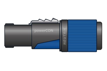 Neutrik NAC3FXXAWL, POWERCON Presa corrente elettrica per cavi di diametro 10 - 16 mm