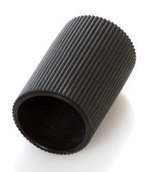 2 pz MANICOTTO RIGATO diam. 28mm, APERTO da entrambi i lati.