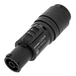 PowerCon True1 Neutrik NAC3M-TRUE1-S, presa Alimentazione Impermeabile 2 poli+T