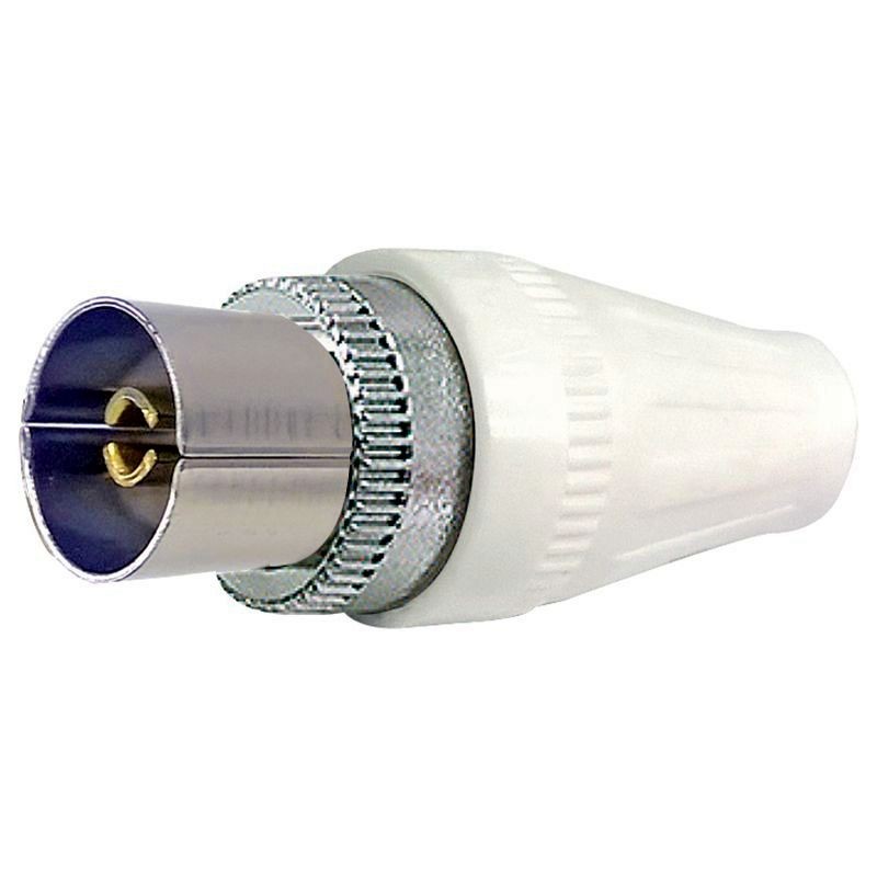 PRESA TV Volante schermata, diam. 9,5 per cavo TV Coassiale