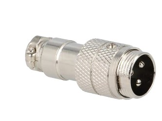 Spina Microfonica, Maschio 3 Poli volante, spina per microfono Radioamatore