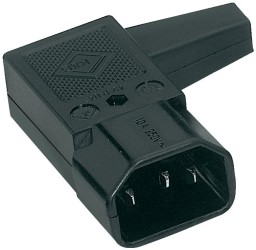 Spina tripolare Maschio C14...