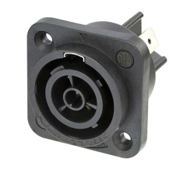 PowerCon True1 Neutrik NAC3FPX-TOP, presa Alimentazione da Pannello 2 poli+T