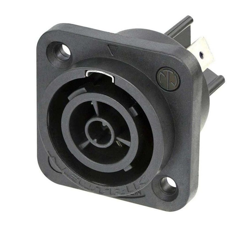 PowerCon True1 Neutrik NAC3FPX-TOP, presa Alimentazione da Pannello 2 poli+T