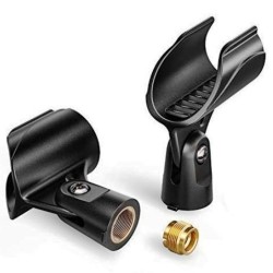 Clip Supporto per Radio Microfono, no Shure, in ABS diametro max 42mm