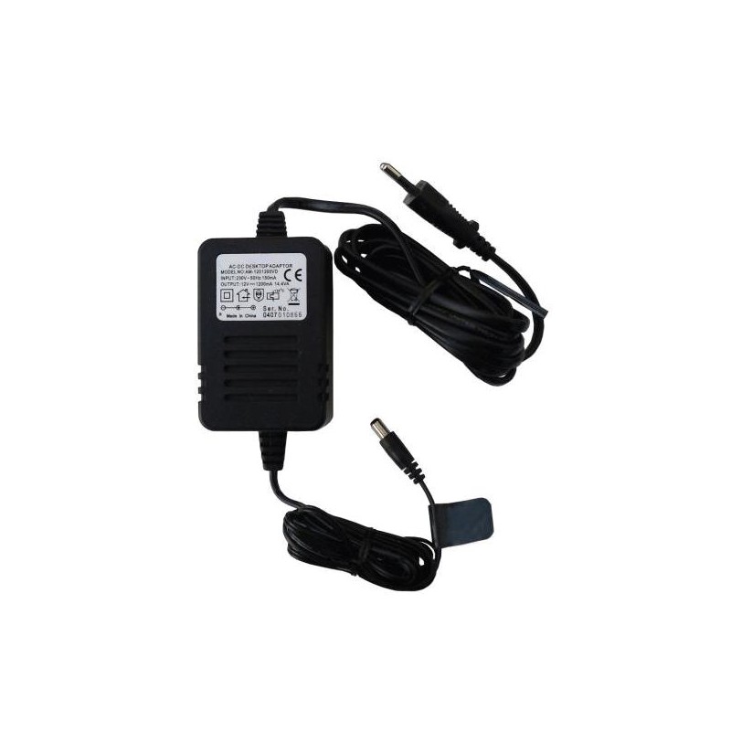 Alimentatore switching 12V DC 1,5A Trasformatore con cavo di alimentazione