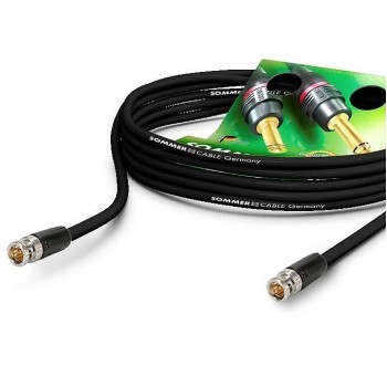 Cavo Video 6G HD-SDI 1mt, BNC Neutrik HDTV 4K, Sommer Cable SC-Vector 0.8/3.7